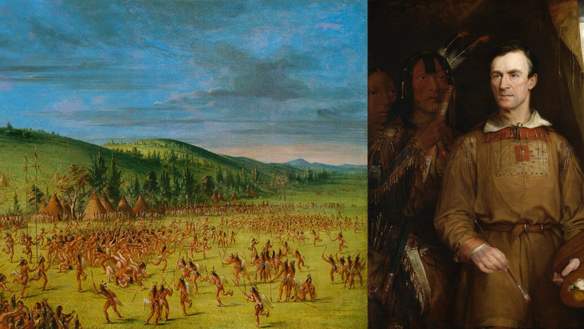 Οι Πίνακες με Ινδιάνους του Ταξιδιώτη George Catlin