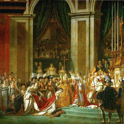 The Coronation of Napoleon by Jacques-Louis David